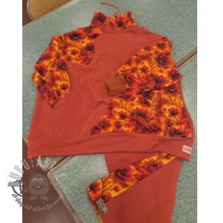 Dresówka Flower galaxy design A digital print