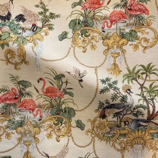 Tkanina dekoracyjna GOBELIN premium Flamingo Luxury