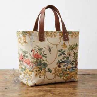 Tkanina dekoracyjna GOBELIN premium Flamingo Luxury