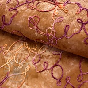 Bawełniana tkanina TIE DYE Chenille ela design A