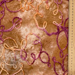 Bawełniana tkanina TIE DYE Chenille ela design A