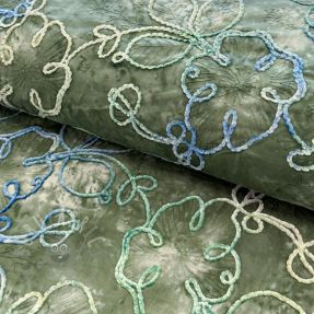 Bawełniana tkanina TIE DYE Chenille ela design B