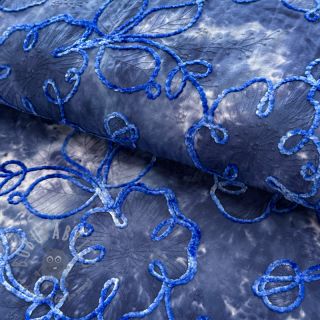 Bawełniana tkanina TIE DYE Chenille ela design C
