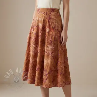 Bawełniana tkanina TIE DYE Chenille ela design A