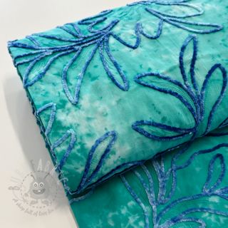 Bawełniana tkanina TIE DYE Chenille manon design A