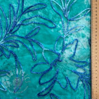 Bawełniana tkanina TIE DYE Chenille manon design A