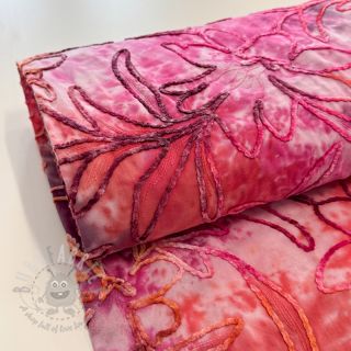 Bawełniana tkanina TIE DYE Chenille manon design C