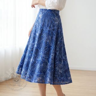 Bawełniana tkanina TIE DYE Chenille manon design B