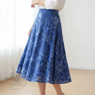 Bawełniana tkanina TIE DYE Chenille manon design B