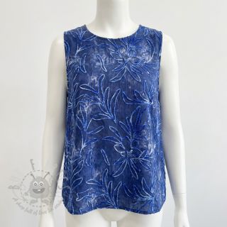 Bawełniana tkanina TIE DYE Chenille manon design B