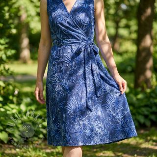 Bawełniana tkanina TIE DYE Chenille manon design B