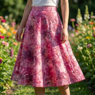 Bawełniana tkanina TIE DYE Chenille manon design C