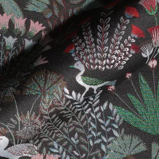 Tkanina dekoracyjna jacquard Botanic Paradise Bird