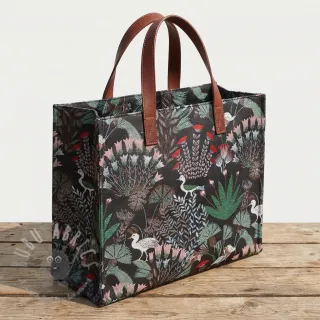 Tkanina dekoracyjna jacquard Botanic Paradise Bird