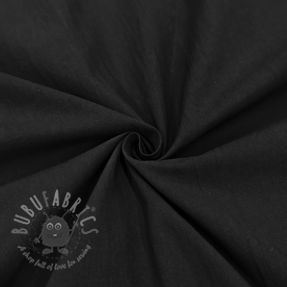 Bawełniana tkanina WASHED black