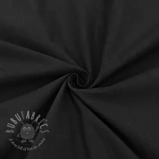 Bawełniana tkanina WASHED black