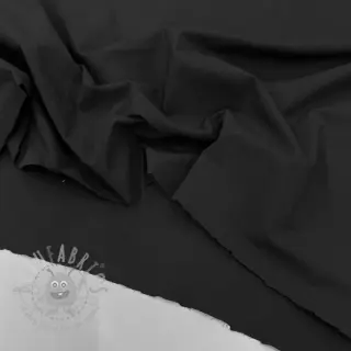Bawełniana tkanina WASHED black