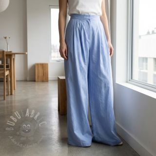 Bawełniana tkanina WASHED lavender