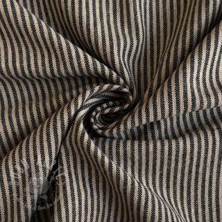 Tkanina dekoracyjna Simone lin noir