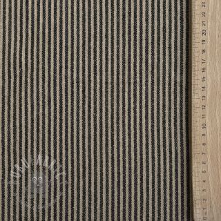 Tkanina dekoracyjna Simone lin noir