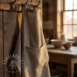 Tkanina dekoracyjna Simone lin noir