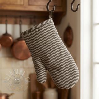 Tkanina dekoracyjna Simone lin noir