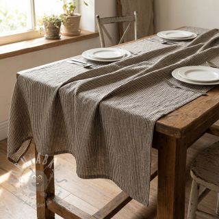 Tkanina dekoracyjna Simone lin noir