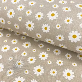 Tkanina dekoracyjna Linenlook Daisies