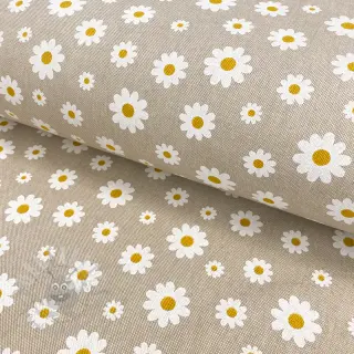 Tkanina dekoracyjna Linenlook Daisies