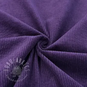 Sztruks 6W WASHED STRETCH dark purple