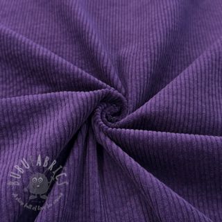 Sztruks 6W WASHED STRETCH dark purple