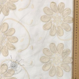 Bawełniana tkanina EMBROIDERY Bellagio cream
