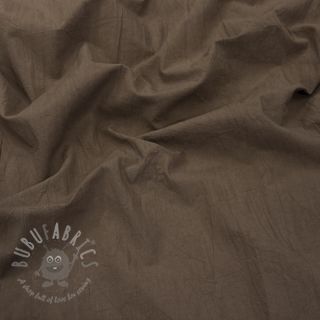 Bawełniana tkanina WASHED taupe