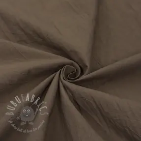 Bawełniana tkanina WASHED taupe