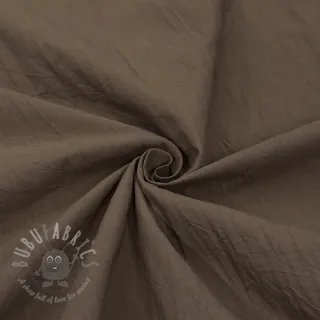Bawełniana tkanina WASHED taupe