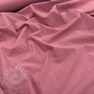 Bawełniana tkanina WASHED dark blush