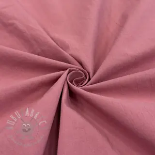 Bawełniana tkanina WASHED dark blush