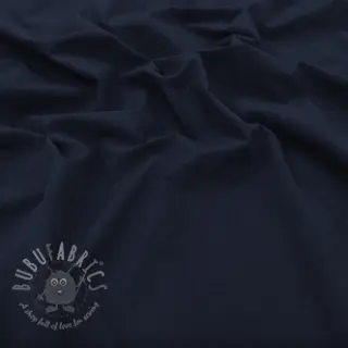 Bawełniana tkanina WASHED navy