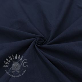 Bawełniana tkanina WASHED navy