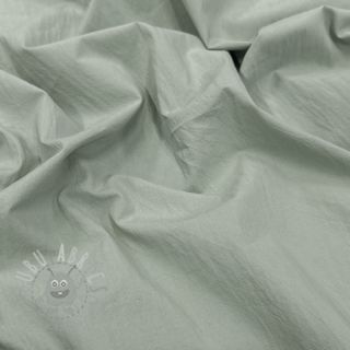 Bawełniana tkanina WASHED pale turquoise