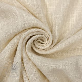 Bawełniana tkanina SLUB WASHED SIMPLY NATURAL