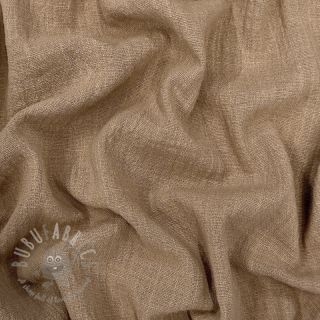 Bawełniana tkanina SLUB WASHED sand
