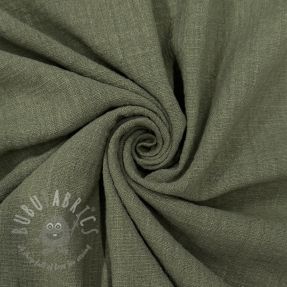 Bawełniana tkanina SLUB WASHED pickle