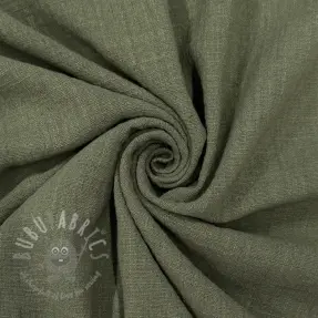 Bawełniana tkanina SLUB WASHED pickle