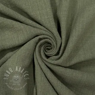 Bawełniana tkanina SLUB WASHED pickle