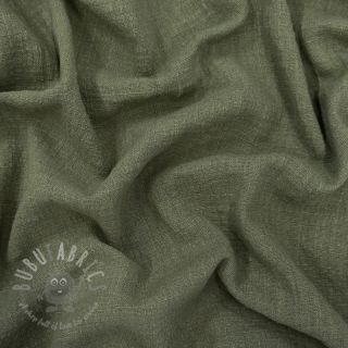 Bawełniana tkanina SLUB WASHED pickle