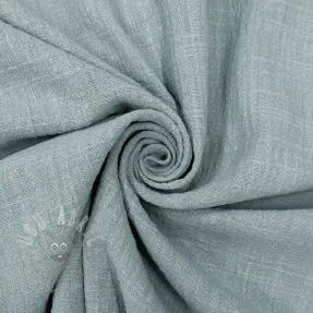 Bawełniana tkanina SLUB WASHED blue