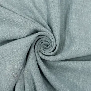Bawełniana tkanina SLUB WASHED blue