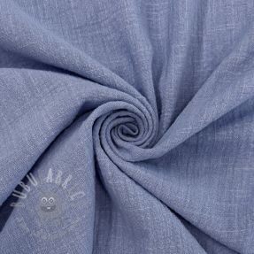 Bawełniana tkanina SLUB WASHED orchid