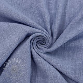 Bawełniana tkanina SLUB WASHED orchid